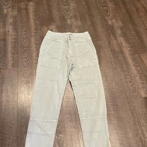 Anthropologie super soft high waist cargo style pant